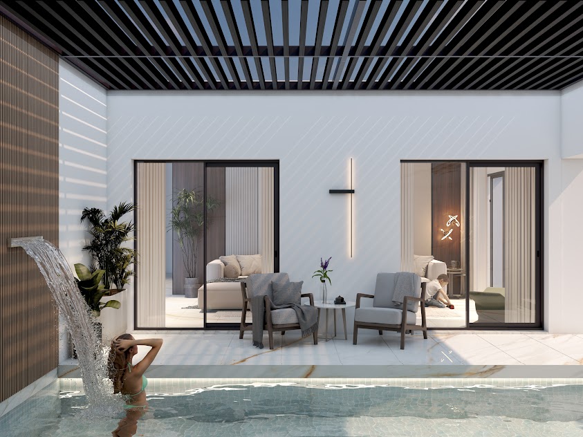 Piscine — ambiance