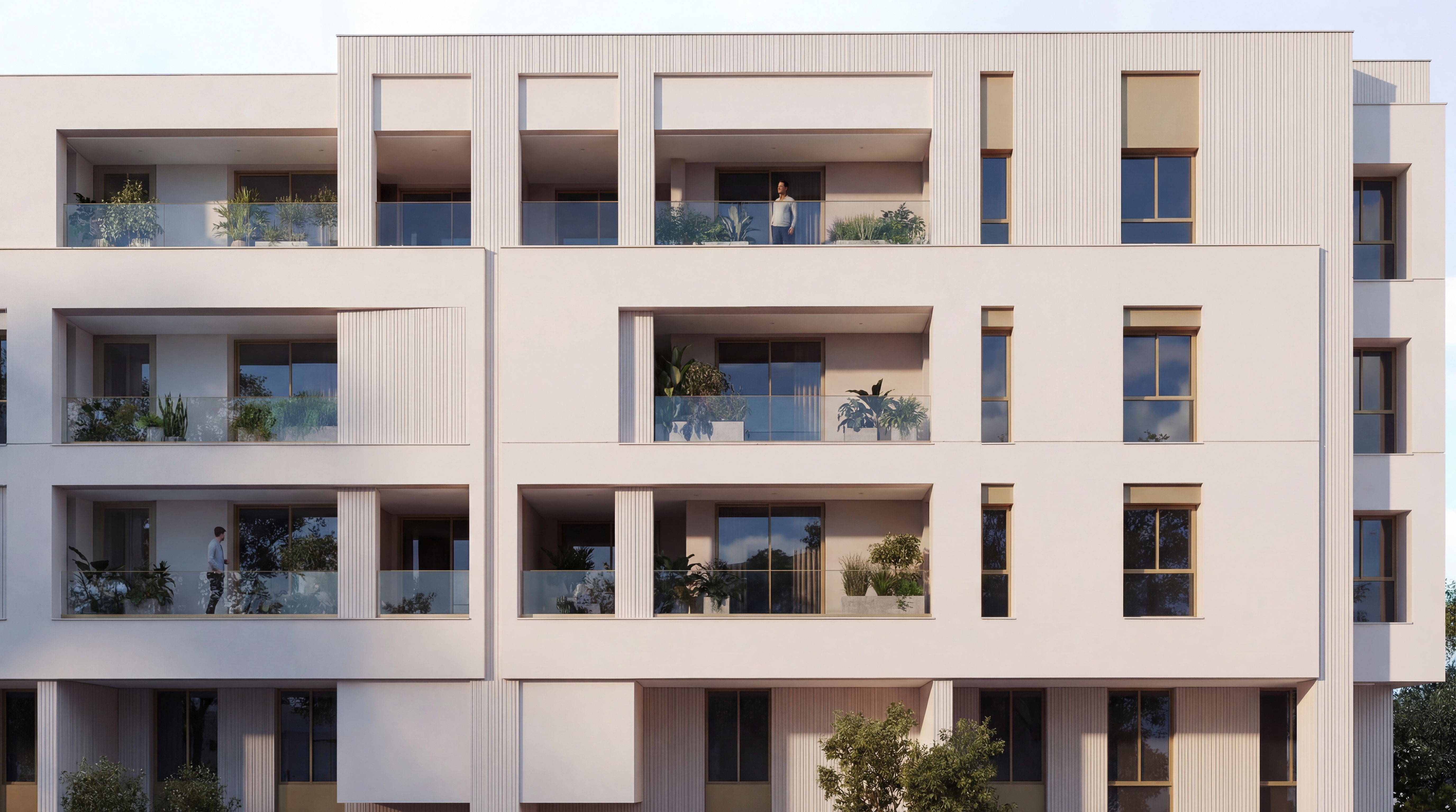 AVA Residences — façade principale